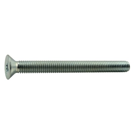 Midwest Fastener Corp. 3/8"-16 x 4" Zinc Plated Steel Coarse Thread Phillips Flat Head Machine Screws 20PK 54723